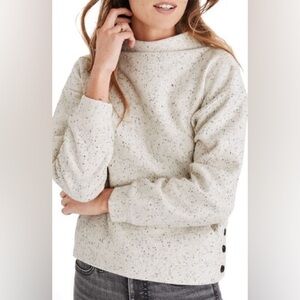 MADEWELL Mockneck sweatshirt